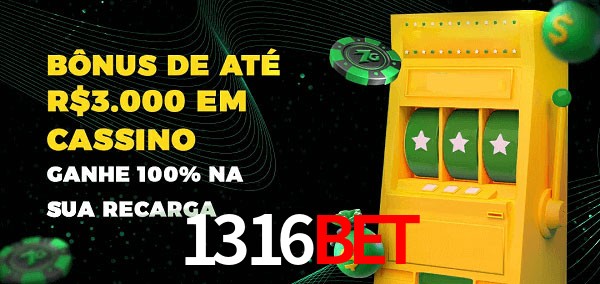 1316Bet melhor bônus de depósito